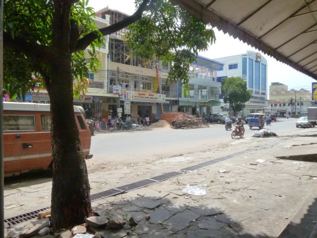 Unser Supermarkt in Sihanoukville.